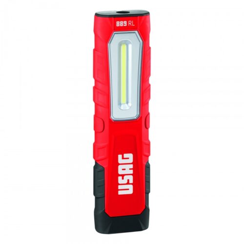 USAG 889 RL LAMPADA TORCIA LUCE LED ISPEZIONE RICARICABILE MAGNETICA MAX 420 LM