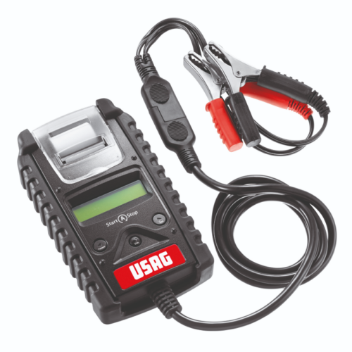 USAG 890 K TESTER DIGITALE BATTERIE DA 6 A 12V CON STAMPANTE TEST ALTERNATORE