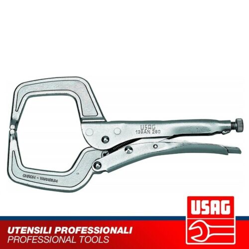 USAG 139 AN Pinza regolabile autobloccante con ganasce a collo di cigno 280 MM