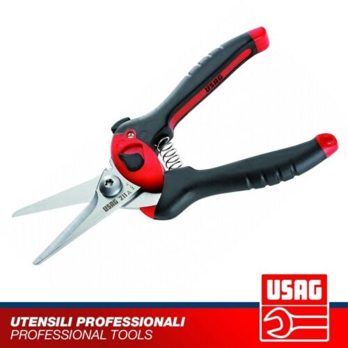 USAG 211 A FORBICE MULTIUSO forbici professionali Lama microdentata Extra forte