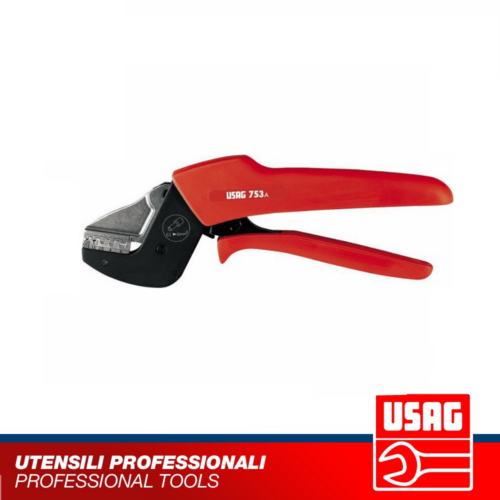 USAG 753 A PINZA MODELLO A CREMAGLIERA PER TERMINALI A PUNTALE CON MATRICE INOX