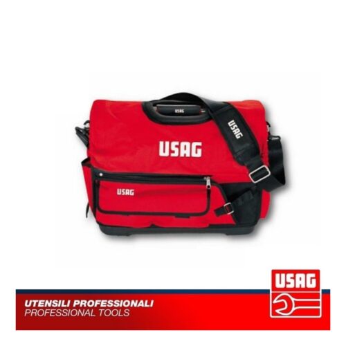 USAG 007 V zaino borsa in stoffa portautensili attrezzi fondo in plastica