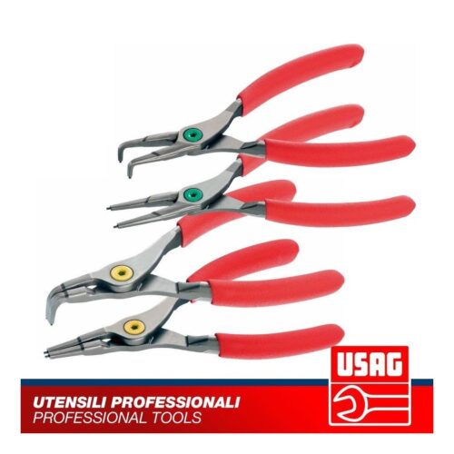 USAG 127 N/SE4 Serie 4 pinze per anelli elastici fermi seeger interni ed esterni