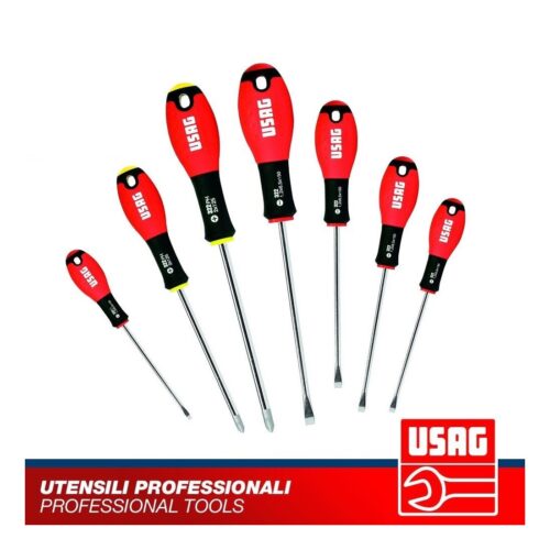 USAG 322 SH7 Serie set di giraviti cacciaviti croce Phillips e taglio piatti