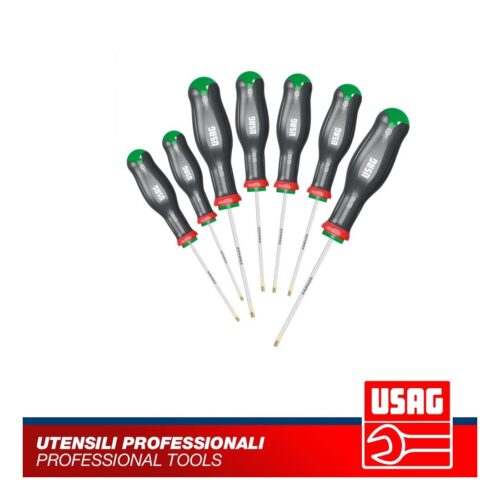 USAG 324 STX S7 Serie set cacciaviti TORX con foro giraviti professionali