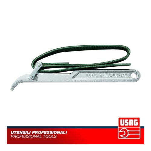 USAG 444 Chiave a Nastro per smontaggio Filtro Olio diametro da 60 a 160 mm