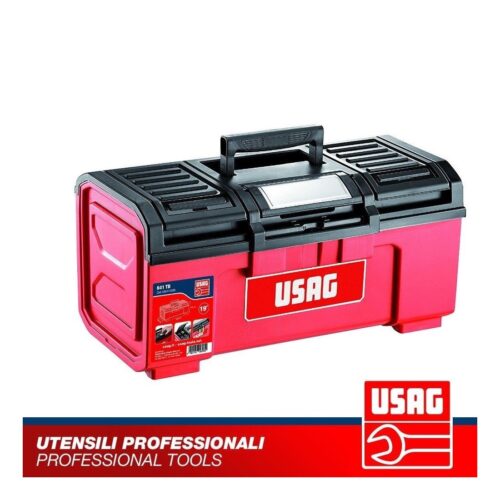 USAG 641 TB CASSETTA PORTAUTENSILI con vano porta miniature chiusura in acciaio