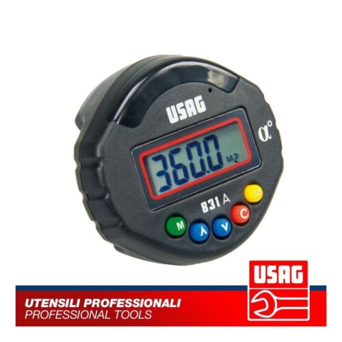 USAG 831 A Goniometro digitale per serraggi chiave dinamometrica asta cricchetto
