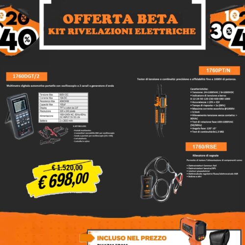 KIT RILEVAZIONI ELETTRICHE